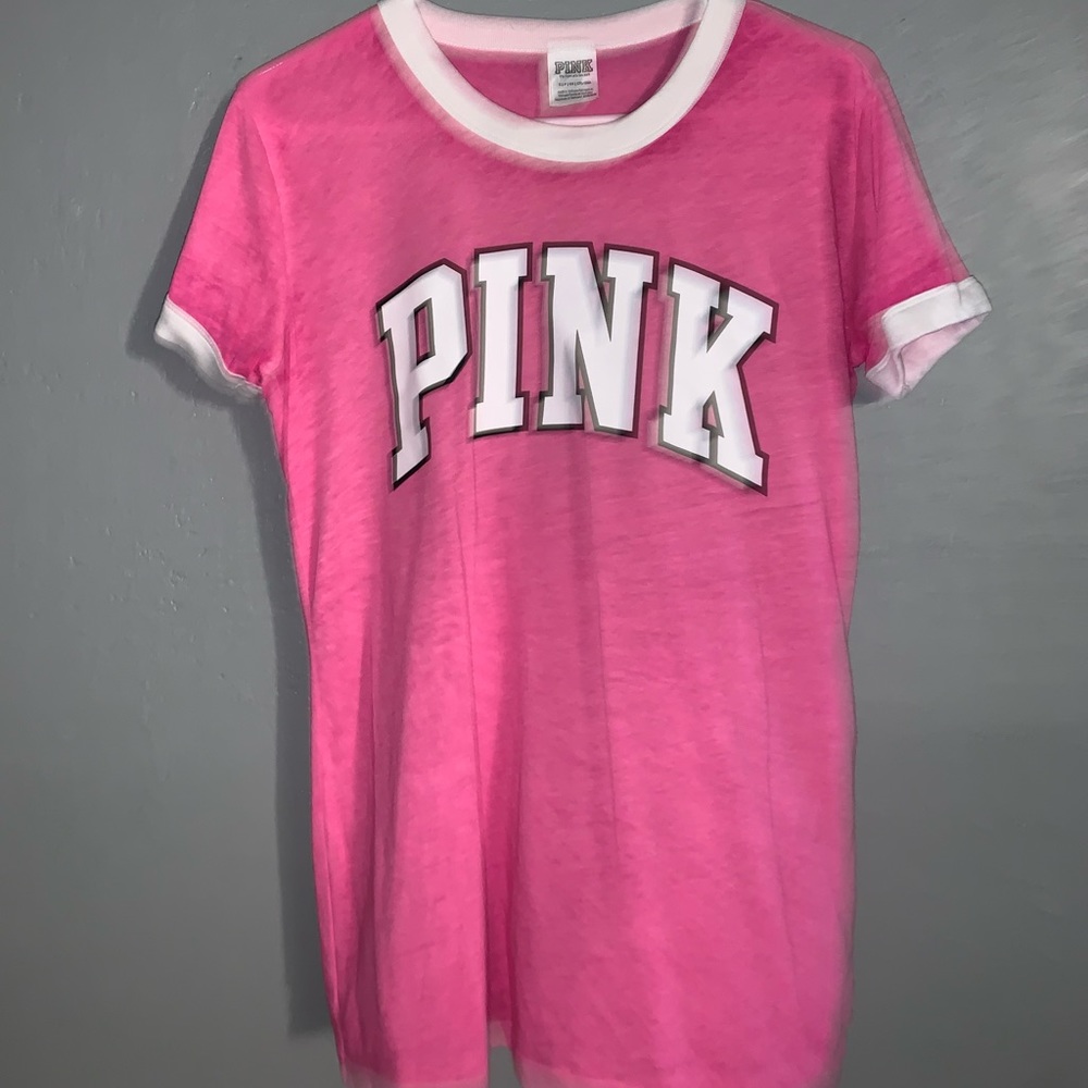 cute simple pink tee